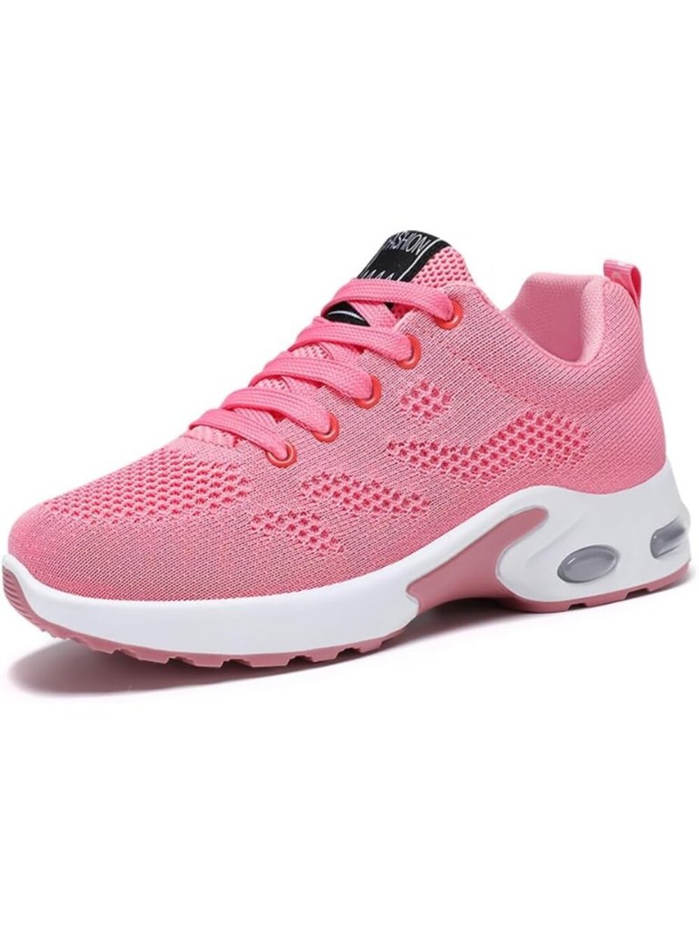 〽️Women's Athletic Running Sneakers Pink Closed Toe Breathable Mesh Low Top